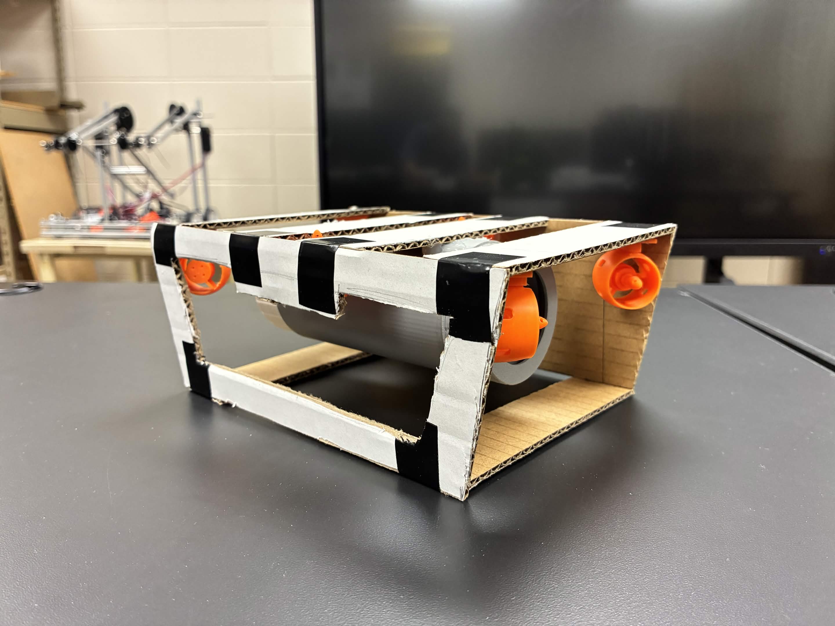 Side profile of frame fabrication
