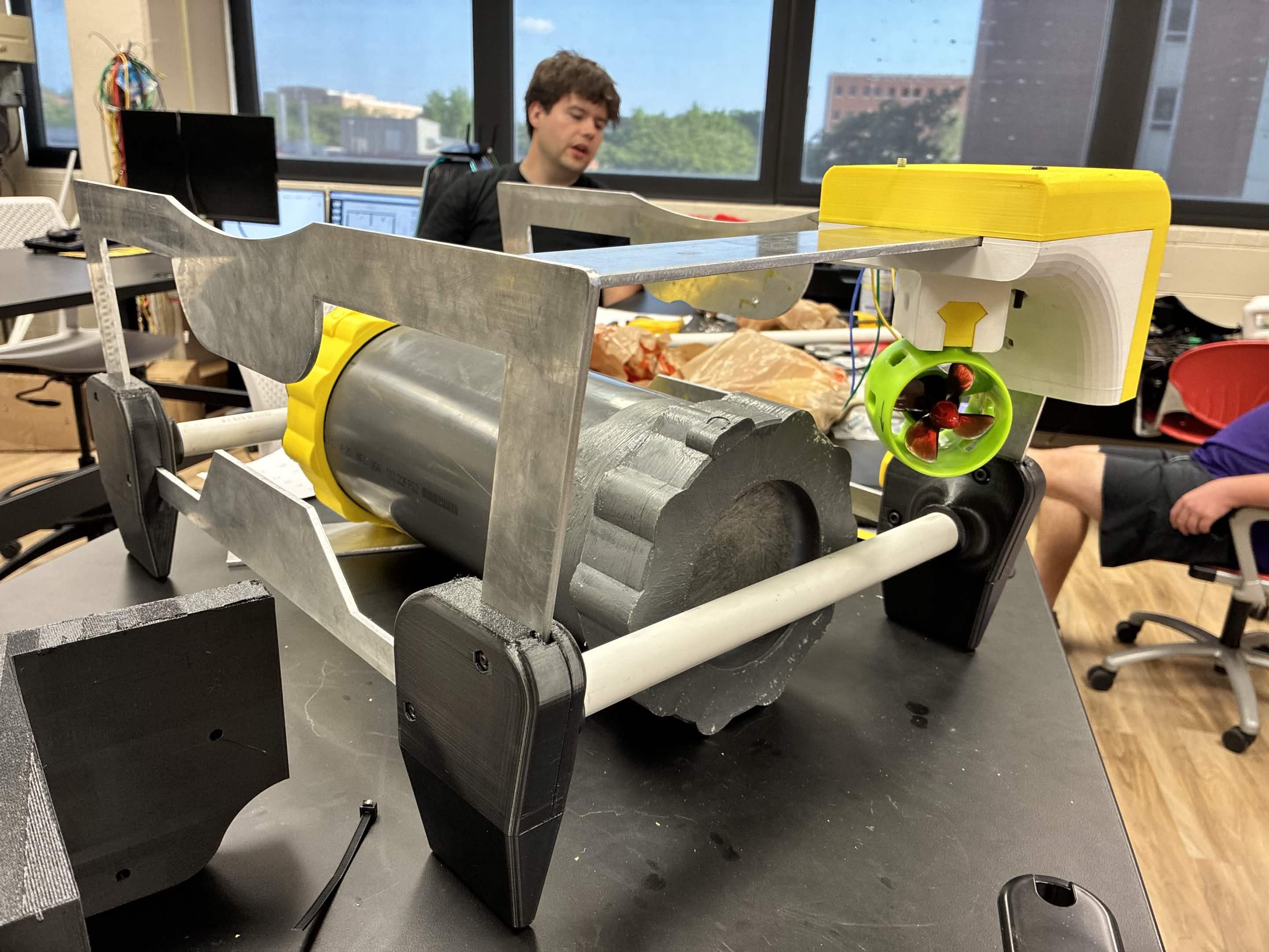 Current parts in lab assembly
