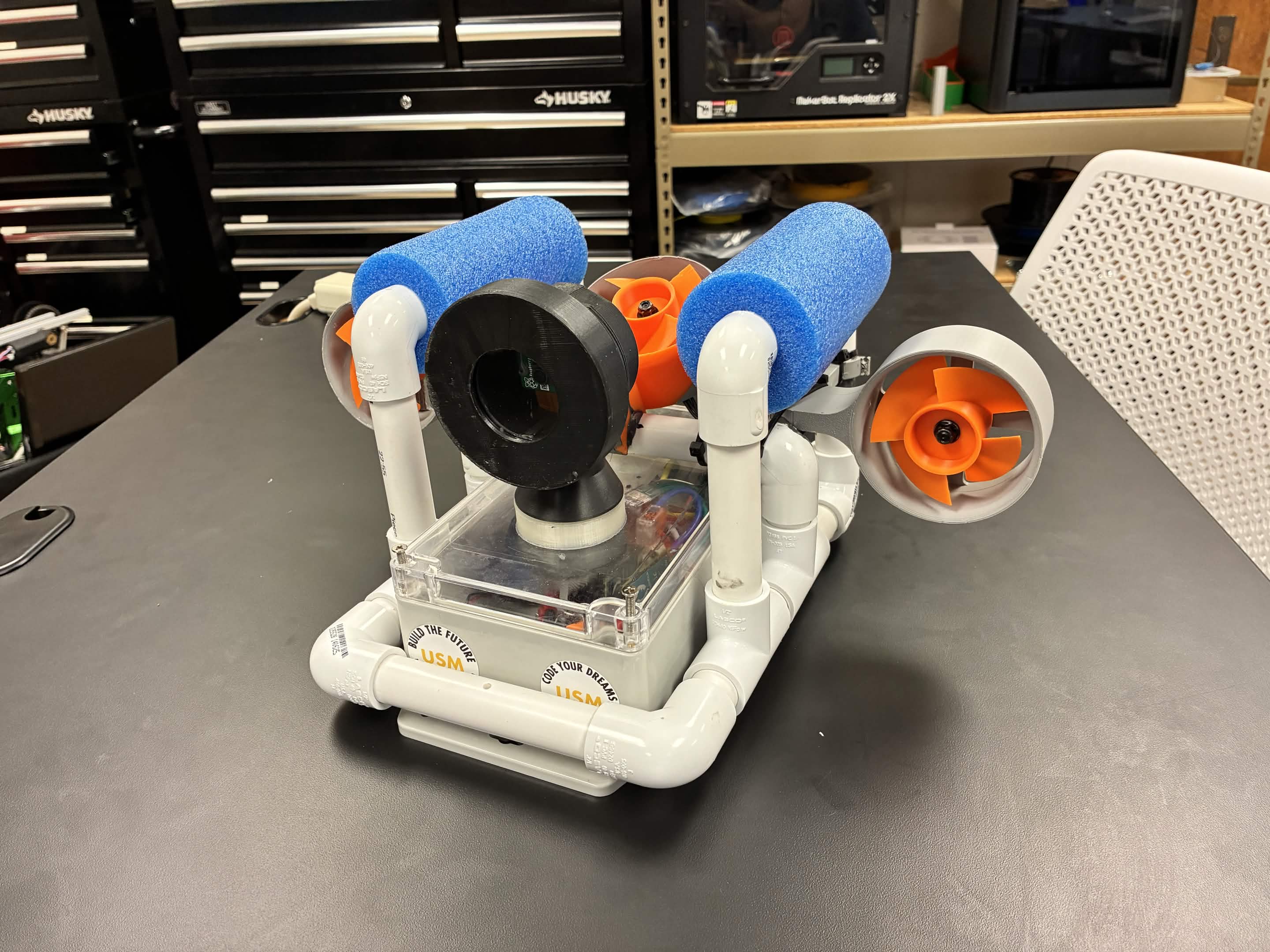 Phase 1 mechanical assembly