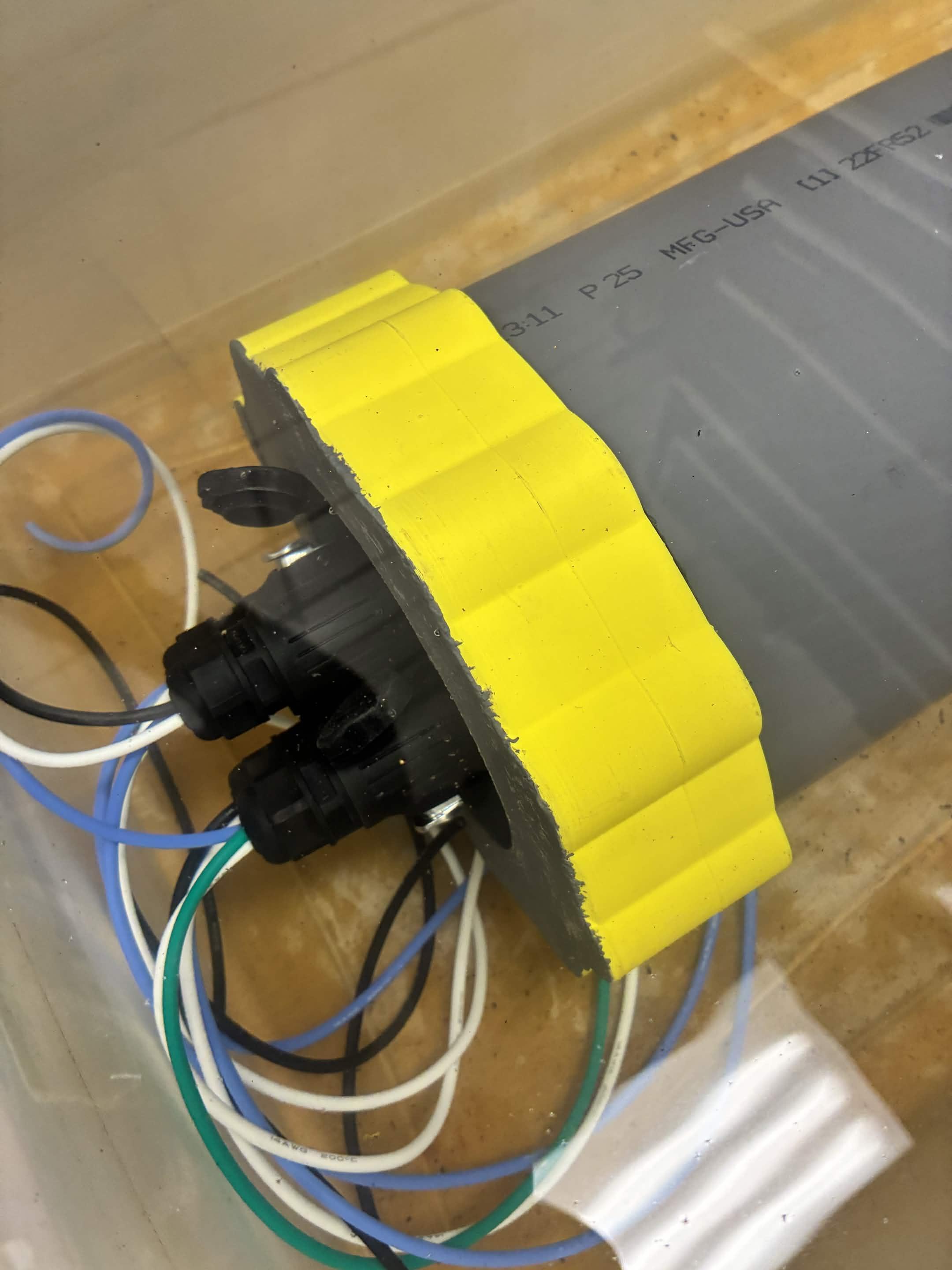 Thruster or cable closeup