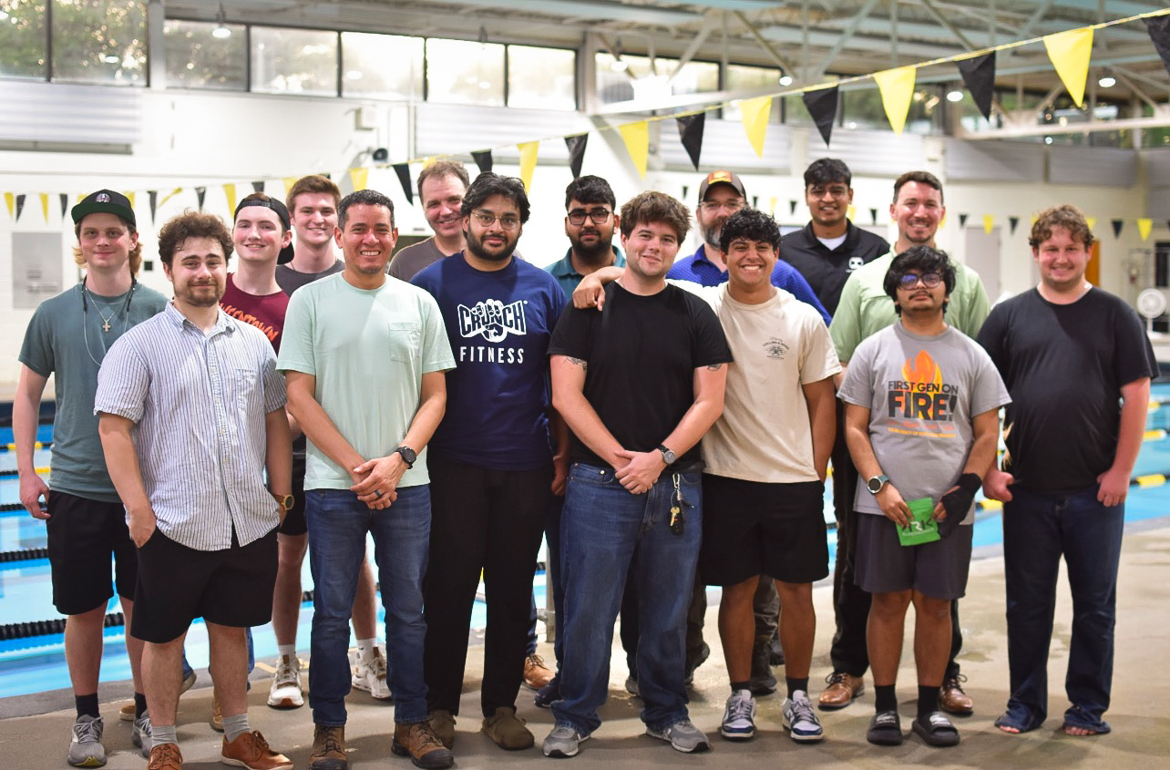Southern Miss AUV team group photo